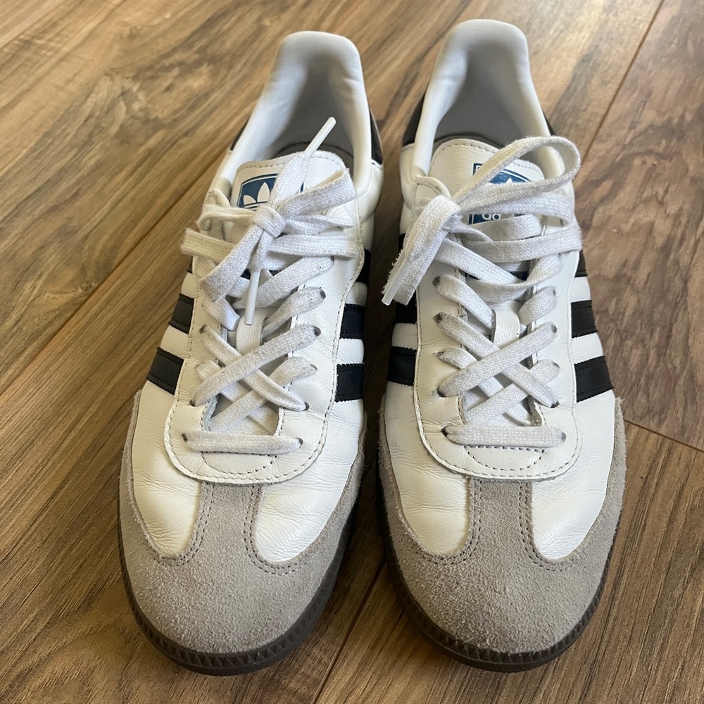 ADIDAS ORIGINALS SAMBA OG W10 CASUAL SHOES M8.5 - Picture 2 of 6